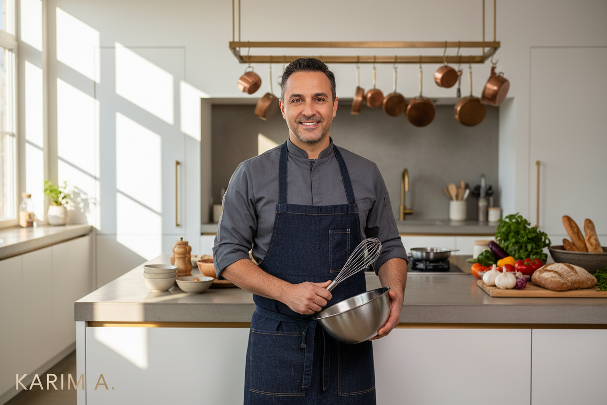 <strong>Karim A.</strong> image en cuisine